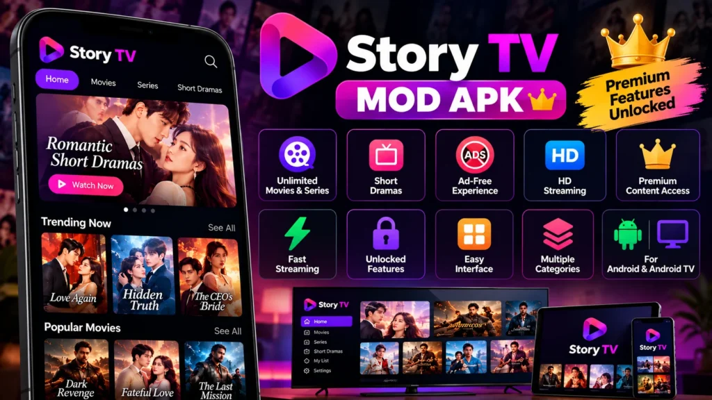 story-tv-mod-apk-features